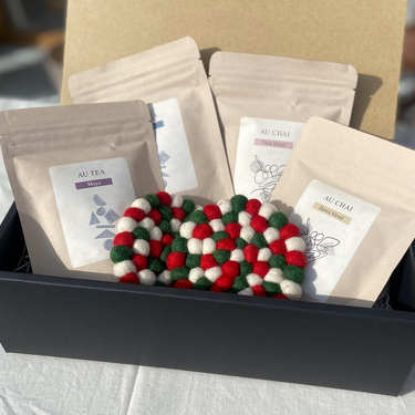 【クリスマス限定】ティーパック4種クリスマスコースターセット